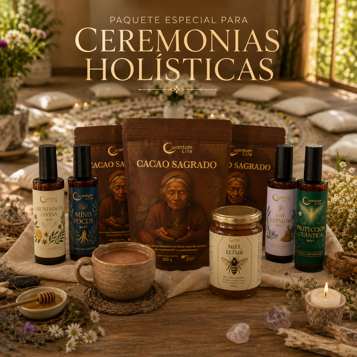 Paquete Especial para Ceremonias Holísticas
