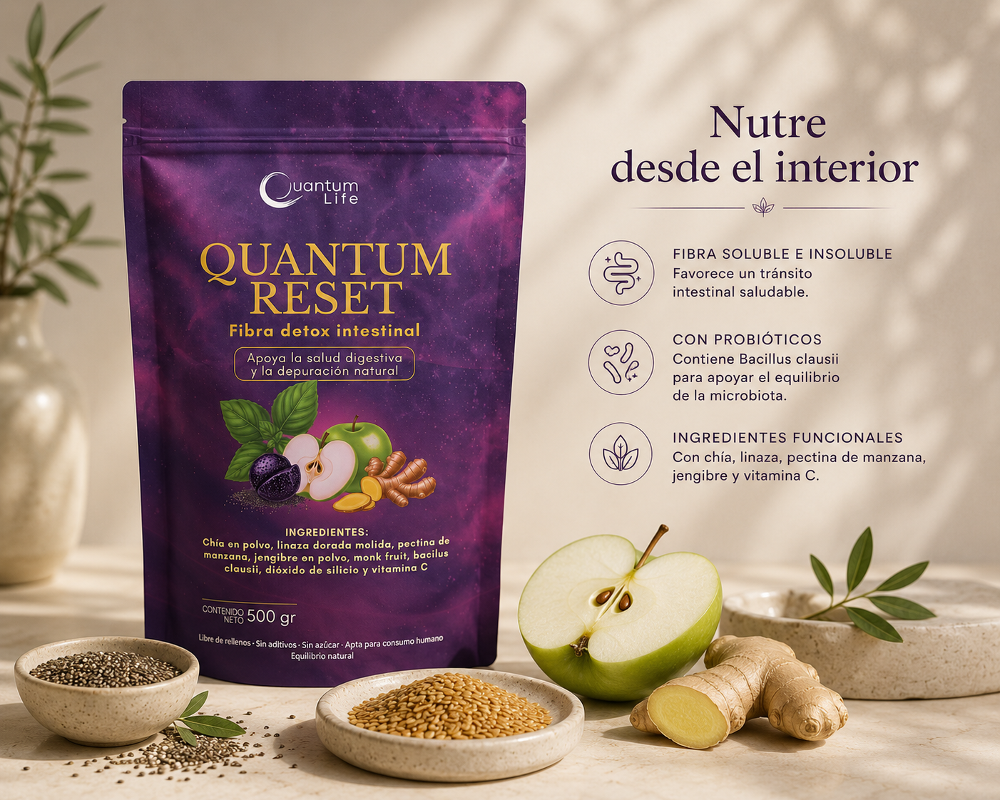 Paquete Protocolo de Limpieza Intestinal
